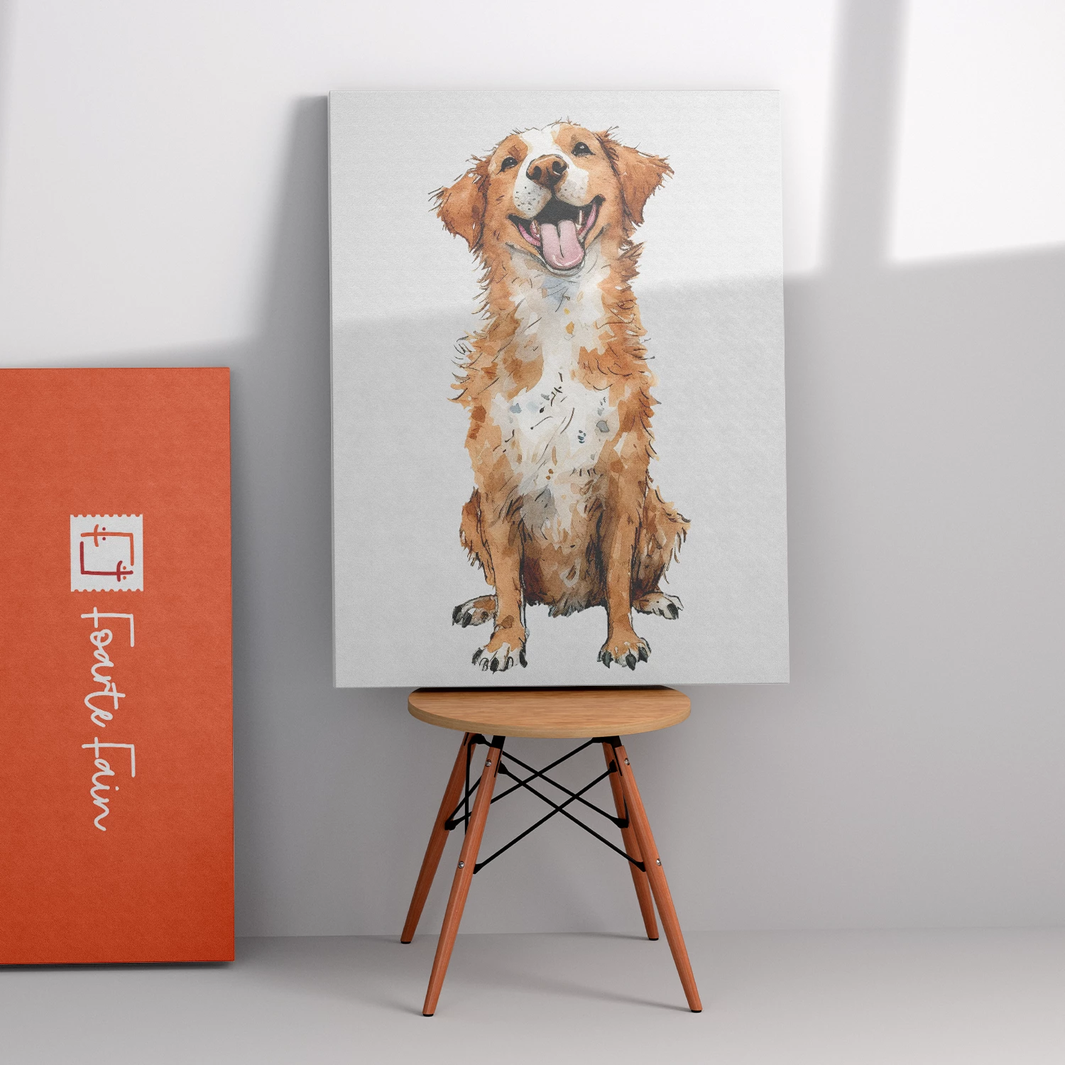 Tablou Canvas Nova Scotia Duck Tolling Retriever 3 Tablou Canvas Nova Scotia Duck Tolling Retriever - imagine 3