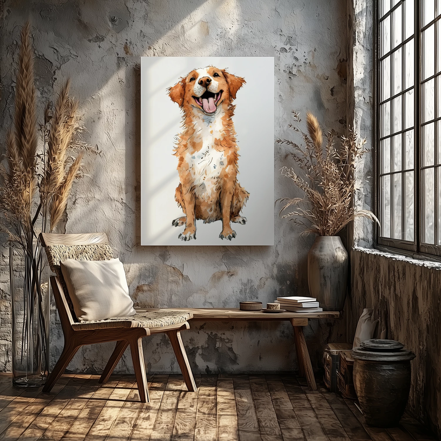Tablou Canvas Nova Scotia Duck Tolling Retriever 2 Tablou Canvas Nova Scotia Duck Tolling Retriever - imagine 2